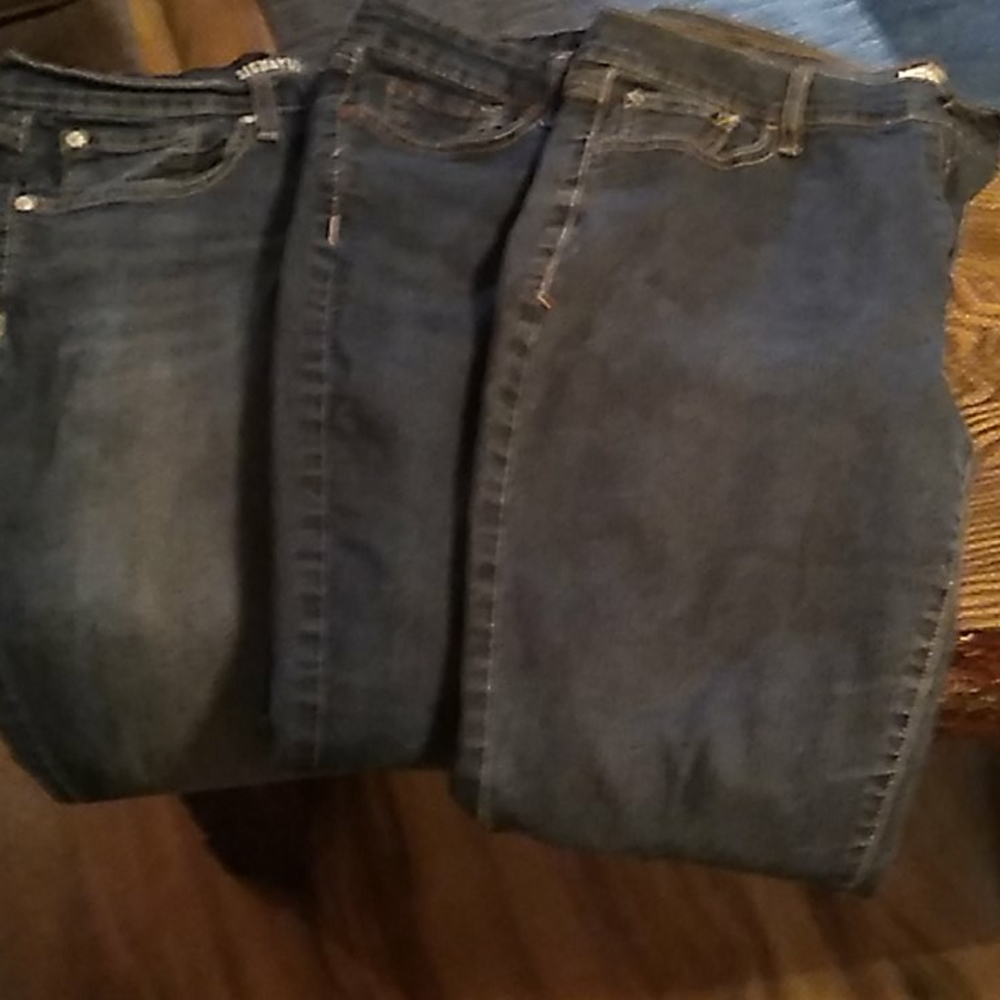 3 pair of Women's jeans